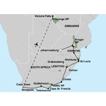 Groepsrondreis Zuid-Afrika Tuinroute/Kruger