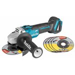 HiKoki G1813DEW4Z Multivolt 18V Haakse Slijper 125mm Body