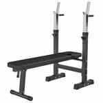 Verstelbare Halterbank - Fitness Bank - Trainingsbank - Bank voor Gewichtheffen - Verstelbare Fitnessbank - Gorilla Sports
