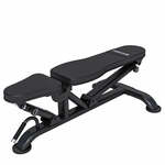 Gyronetics Halterbank - Fitnessbank - Met Leg Curl - Belastbaar tot 160 kg - Opklapbaar