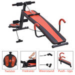 Gorilla Sports Fitnessbank Met Gewichten 100 kg - Squat rack - Puzzelmat - Complete Set Kunststof