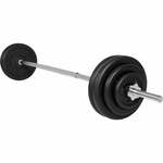 Gyronetics Lange Halterset 60kg Gietijzer (25 mm)