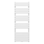 Belrad Handdoekradiator - middenaansluiting - 1200X500mm - Wit BFRW1200500