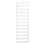 Belrad Handdoekradiator - middenaansluiting - 1800X600mm - Wit BFRW1800600
