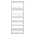 Belrad Handdoekradiator - links - aansluiting/comb - 1800X500mm- Wit BUCW1800500