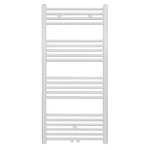 Belrad Handdoekradiator - middenaansluiting - 1400X600mm - 754Watt - Wit BW1400600