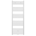 Belrad Handdoekradiator - links - aansluiting/comb - 1200X500mm- Wit BUCW1200500