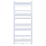 Belrad Handdoekradiator - links - aansluiting/comb - 1600X600mm- Wit BUCW1600600