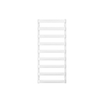 Belrad Handdoekradiator - middenaansluiting - 1600X600mm - 712Watt - Wit BW1600600