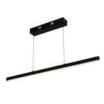 SLV Zwarte pendel hanglamp Fitu 132690