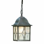 Lutec Hanglamp Kelsey zwart aan ketting 6273601012