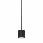 SLV Zwarte pendel hanglamp Helia 3cm 158400