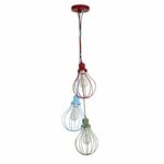 Searchlight Kinderkamer hanglamp Kids 3-lichts gekleurd 4683-3