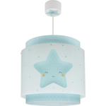 Steinhauer Hanglamp Bikkel blauw met metaalgrijs 7586PE