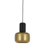 Hanglamp Parker zwart en brons in 2 maten