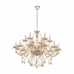 Eglo Cognac kroonluchter Basilano 6-lichts 72cm 39092