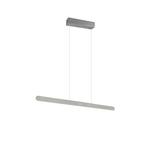 Trio Unieke hanglamp Helios geborsteld metaal 343310105