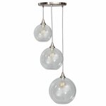 Steinhauer Hanglamp Stresa met 50cm met witte kap 9886ST