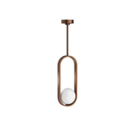 Paul Neuhaus Led hanglamp Pure-Moto geborsteld metaal 2525-95