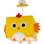 Dalber Kinderkamer hanglamp Little Chicken geel met wit 64642
