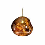 Hanglamp Sanimex Njoy Met E27 Fitting 27 cm Inclusief 4W Lamp Glas Goud Sanimex