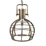Hanglamp Sanimex Njoy Met E27 Fitting 36 cm Inclusief 4W Lamp Glas Rose Goud