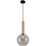 Hanglamp Sanimex Njoy Met E27 Fitting 27 cm Inclusief 4W Lamp Glas Goud Sanimex