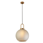 Searchlight Hanglamp GlasSnowdrop GLobe - 36631-1AC