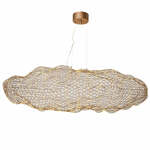 Hanglamp goud &apos;Hayden&apos; By Rydens modern led lamp 20w 115cm