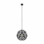 Eglo Hanglamp Skoura 1 staal goud