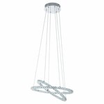 Paul Neuhaus Design hanglamp Pure Vitrum grijs 2053-15