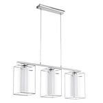 Paul Neuhaus Strakke hanglamp Pure E-Loop grijs 2550-15