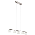 Paul Neuhaus Design hanglamp Pure Moto-Rise grijs 2545-15