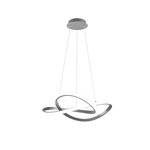 Trio Led hanglamp Course grijs R32051407