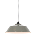 Searchlight Groene hanglamp Mars kap 31cm hoog 35411GR