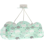 Brilliant Hanglamp Blop groen 99860/04