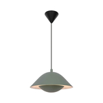Steinhauer Hanglamp Sparkled 50cm met groen velourse kap 8156ZW