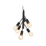 MEO Modena Hanglamp - Plafondlamp - Zwart