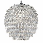 Trio Hanglamp Orient chroom met kristal R1147-06