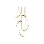 Lee Broom - Mini Crescent kroonluchter Hanglamp messing