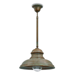 Franssen Messing hanglamp Maritiem 15cm bronsbruin 233368-36