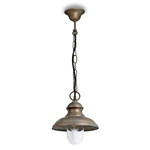 Lyora Landelijke hanglamp Patio Cage M - verouderd messing 3306.T.AR