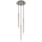 Masterlight Eetkamer lamp Calabro 4-lichts nikkel 2914-37-06-4