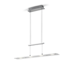 Trio Glazen hanglamp Milos nikkel R32004107