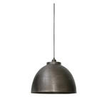 Masterlight Nikkelen pendel hanglamp Concepto pendel zwart met metaalgrijs 2237-37