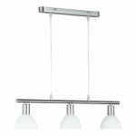 Steinhauer Hanglamp Bikkel XXL vintage grijs met nikkel 7834GR