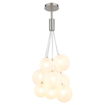 Stars of Light 10-lichts hanglamp Siracusa nikkel 39503