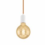 Foscarini - Chouchin Reverse 1 LED hanglamp Wit / Oranje