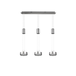 Steinhauer XXL led hanglamp Bande rvs 3320ST