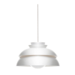 Fritz Hansen - Concert P1 32cm hanglamp wit